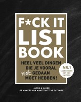 F*CK-it list book - Jacob & Haver - 9789463332019