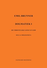 Emil Brunner - Eginhard Meijering - 9789463454186