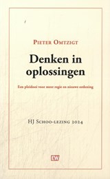 Denken in oplossingen - Pieter Omtzigt - 9789463481212