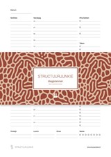 De Structuurjunkie Dagplanner - Cynthia Schultz - 9789463493499