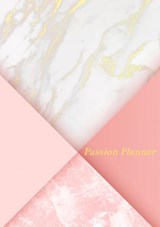 Passion Planner-12 maanden- wekelijks - A5- Zachte kaft-Marmer Goud- Allets Comfort - Allets Comfort - 9789464056556