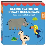 Vrolijke houten vriendje - Kleine flamingo praat heel graag - ImageBooks Factory - 9789464088694