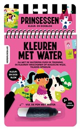 Kleuren met water - Prinsessen - Interstat - 9789464325614