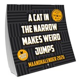 Make that the cat wise Amerikaanse kalender - 2026 - Jacob & Haver - 9789464328905