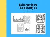 Educatieve doolhofjes voor kinderen - Mieke Stevens - 9789464488203