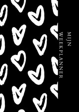 To Do weekplanner hart wit A4 ongedateerd. - Kris Degenaar - 9789464489248