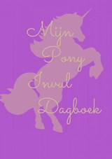 Mijn pony invul dagboek paars - Kris Degenaar - 9789464654028