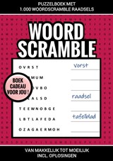 Boek Cadeau voor Jou! - Puzzelboek met 1.000 Woord Scramble Raadsels - Originele Cadeaus - 9789464800401