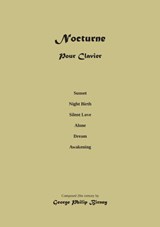 Piano Nocturne: Composition Musical Score - George Philip Birney - 9789464819809