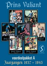 Prins Valiant PAKKET A: deel 01-07 - Hal Foster - 9789464842944