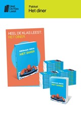 Schoolpakket Heel De Klas Leest 2026 - Het diner (bovenbouw VO-MBO) -  - 9789465035840