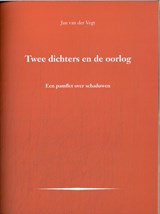 Twee dichters en de oorlog - Jan van der Vegt - 9789492395443