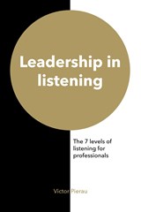 Leadership in listening - Victor Pierau - 9789492595232