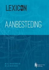 Lexicon aanbesteding - Hein van der Horst ; Kees van de Water - 9789492952141