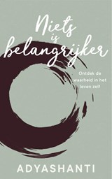 Niets is belangrijker - Adyashanti - 9789492995087