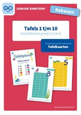 Rekenen Tafels 1 t/m 10 Tafelkaarten -  - 9789493128217