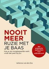 Nooit meer ruzie met je baas - Adrienne Van den Bos - 9789493171183