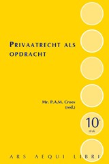 Privaatrecht als opdracht - Patricia Croes - 9789493199446