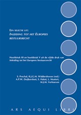 Een selectie uit: Inleiding tot het Europees bestuursrecht - Rob Widdershoven ; Sacha Prechal - 9789493333550