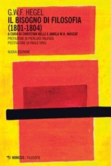 Il bisogno di filosofia - Georg Wilhelm Friedrich Hegel - 9791222314341