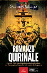 Romanzo Quirinale - Savino Balzano ; Mario Giordano - 9791255431817