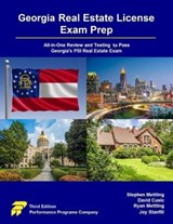 Georgia Real Estate License Exam Prep: All-in-One Review and Testing to Pass Georgia's PSI Real Estate Exam - Stephen Mettling ; David Cusic ; Ryan Mettling ; Joy Stanfill - 9798215954553