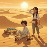 The Secret of the Shimmering Sands - Michael Smith - 9798223979067