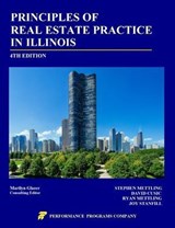 Principles of Real Estate Practice in Illinois: Fourth Edition - Stephen Mettling ; David Cusic ; Ryan Mettling ; Joy Stanfill - 9798224677313
