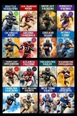 NFL Fun Facts - NFC Conference Mega Bundle - 16000+ Fun Facts - Trivia Ape - 9798232590239
