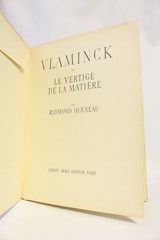 Vlaminck ou le vertige de la matière - Queneau, Raymond - FEED7B6AEA41C3E5E