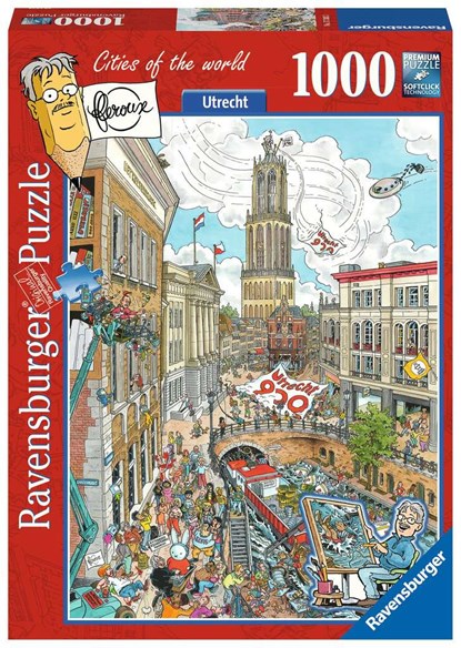 Ravensburger puzzel Fleroux 900 jaar Utrecht, Ravensburger - Overig Puzzel  - 4005556173037