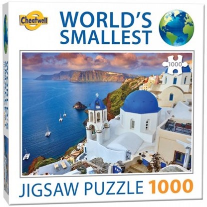 Santorini puzzel 1000, niet bekend - Overig Puzzel  - 5015766013978