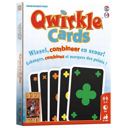 Qwirkle Cards - Kaartspel, 999 games - Overig Kaartspel - 8717249190028