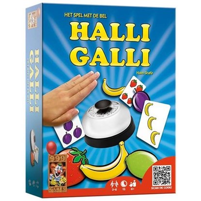 HALLI GALLI - HET SPEL MET DE BEL, 999 games - Overig Kaartspel - 8717249191513