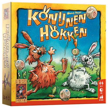 Konijnenhokken - Dobbelspel, 999 games - Overig Spel - 8717249193173