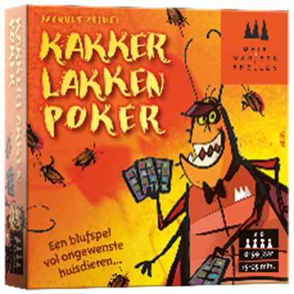 Kakkerlakkenpoker - Kaartspel, 999 games - Overig Spel - 8717249193562