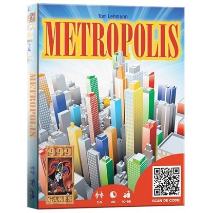 Metropolis - Kaartspel, 999 games - Overig Kaartspel - 8717249195818