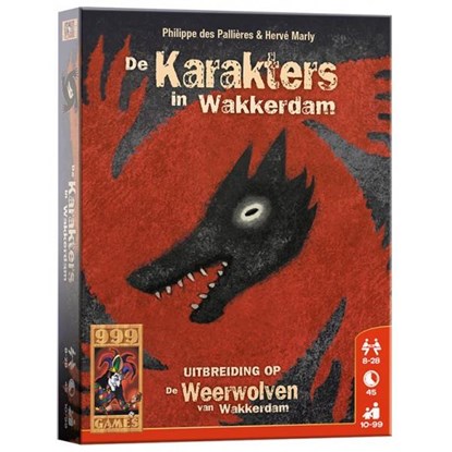 De Karakters in Wakkerdam, 999 games - Overig Kaartspel - 8717249197027