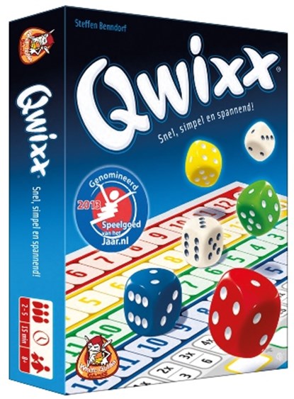 Qwixx - doppelspel, White Goblin& Benndorf, Steffen - Overig doppelspel - 8718023601259