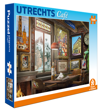 Utrechts Café Puzzel (1000 stukjes), niet bekend - Overig - 8719324373036