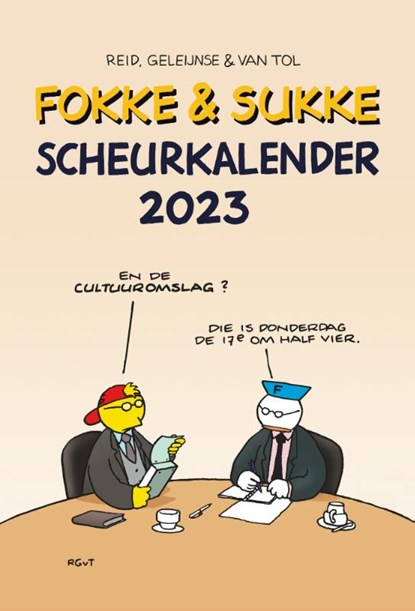 Fokke & Sukke Scheurkalender 2023, John Reid ; Bastiaan Geleijnse ; Jean-Marc van Tol - Paperback - 9789492409584