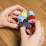 Elasti Cube 3D Houten Puzzel - Kikkerland - 0612615100695
