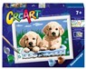 CreArt - Cute Puppies - Ravensburger - 4005556289318