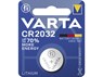 Knoopcel Varta lithium CR2032 blister a 1 stuks - Varta - 4008496276882