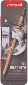 Bruynzeel grafietpotlood Expression, doos van 6 stuks - Bruynzeel - 8712079424909