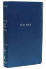 NKJV, Gift and Award Bible, Leather-Look, Blue, Red Letter, Comfort Print - Thomas Nelson - 9780718075156