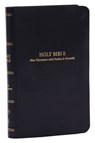 KJV Holy Bible: Pocket New Testament with Psalms and Proverbs, Black Leatherflex, Red Letter, Comfort Print: King James Version - Thomas Nelson - 9781400334841