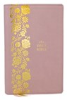 KJV Personal Size Large Print End-of-Verse Reference Bible, Pink Leathersoft, Red Letter, Comfort Print - Thomas Nelson - 9781400347872