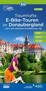 ADFC-Regionalkarte Traumhafte E-Bike-Touren im Donaubergland, 1:75.000, mit Tagestourenvorschlägen, reiß- und wetterfest, GPS-Tracks Download -  - 9783969900536
