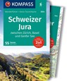 KOMPASS Wanderführer Schweizer Jura, 55 Touren mit Extra-Tourenkarte - Peter Mertz - 9783991218449